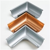 Klempířský prvek - Vnější roh 250mm  titanzinek